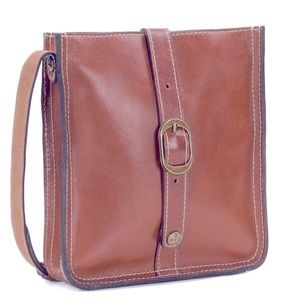 Patricia Nash Brown Leather Crossbody Bag!